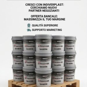 LAVABILE PROFESSIONALE BIANCA - 33 FUSTI DA 14LT